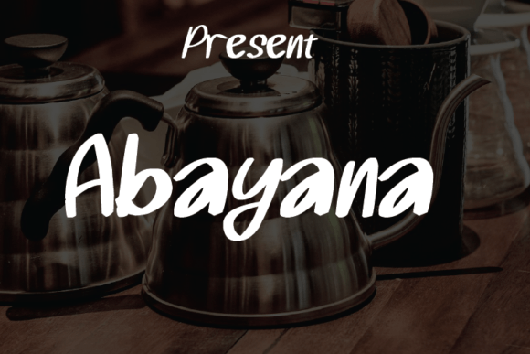 Abayana Script Handwritten Font for Elegant, Modern Makers