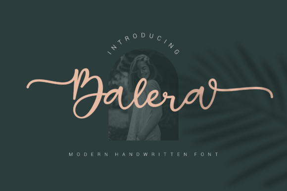 Balera Font: A Modern Handwritten Script for Real Small Business Branding