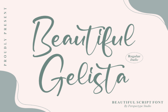 Beautiful Gelista: A Script Font for Editorial Elegance