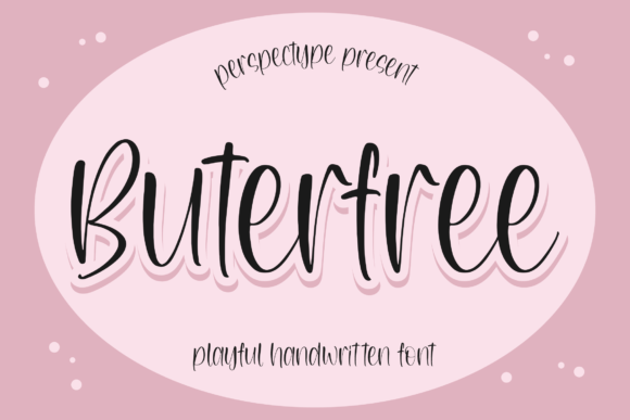 Buterfree: A Playful Handwritten Font for Real Branding Work