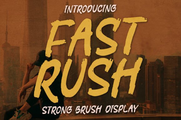 Fast Rush: A Script Handwritten Font for Editorial Charm