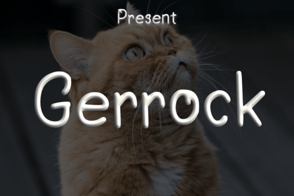 Gerrock: A Script Font for Elegant, Handmade Design