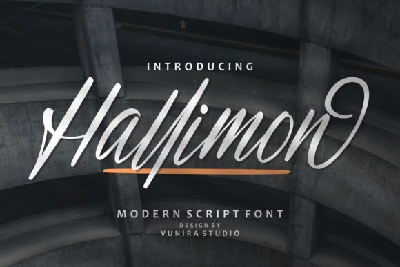Hallimon: A Script Font That Elevates Branding with Elegance