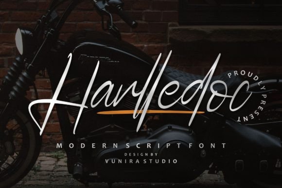 Harlledoc: The Script Font That Elevates Your Digital Brand