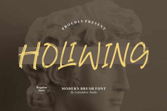 Holiwing: A Script Handwritten Font for Creative Crafters and Product Designers