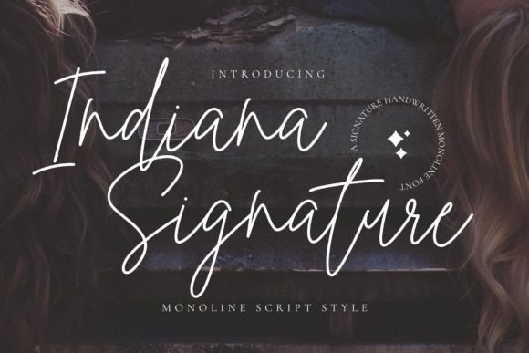Indiana Signature: A Script Font That Elevates Branding and Design
