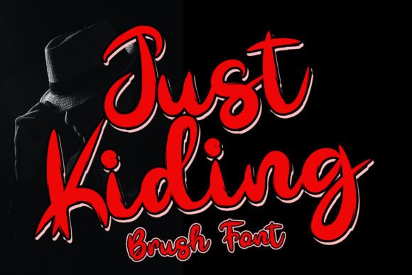Just Kiding: A Marker-Board Style Script Handwritten Font for Crafters