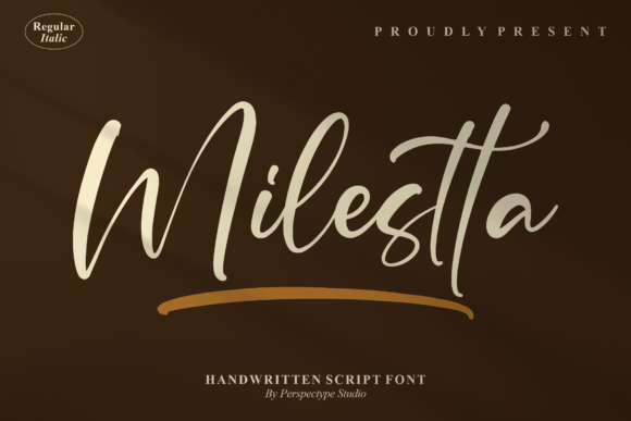 Milestta: A Script Handwritten Font for Creative Crafters and Product Designers