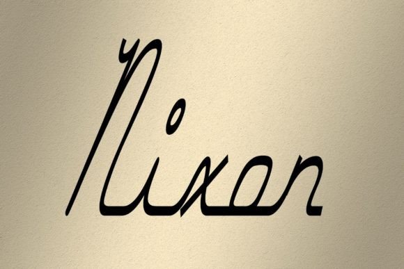 Nixon: A Script Handwritten Font with Quiet Confidence