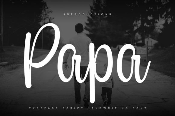 Papa Script Font for Elegant Branding Projects