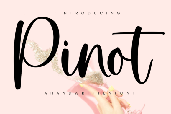 Pinot: An Elegant Script Handwritten Font for Refined Design