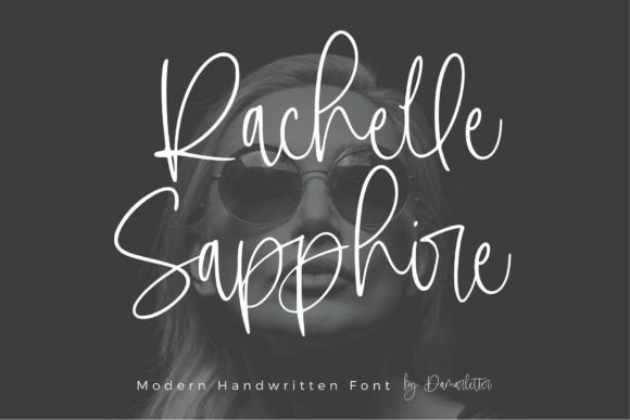 Rachelle Sapphire Font for Polished Brand Visuals
