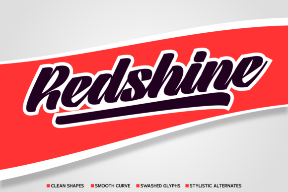 Redshine: A Script Font That Adds Elegance to Every Craft Project