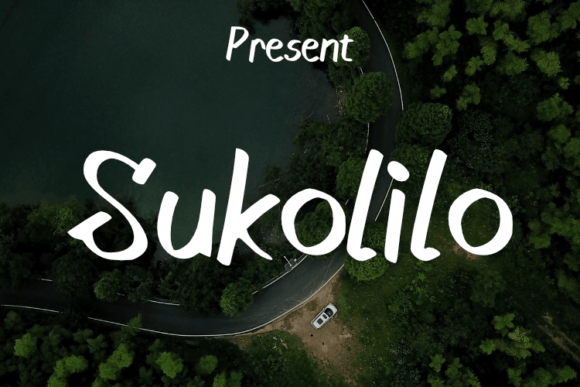 Sukolilo Script Typeface for Elegant Luxury Branding