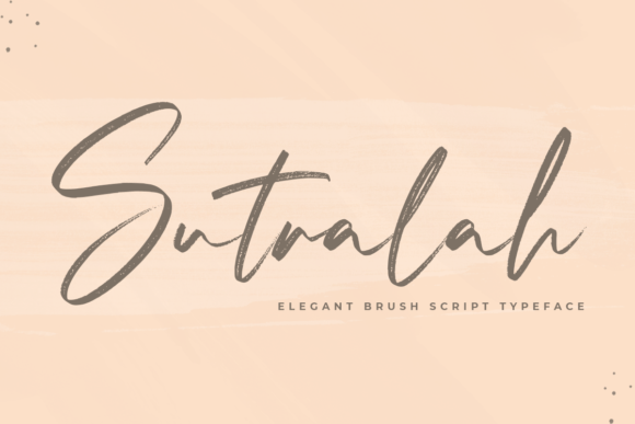 Sutralah: A Versatile Script Font for Creative Designers
