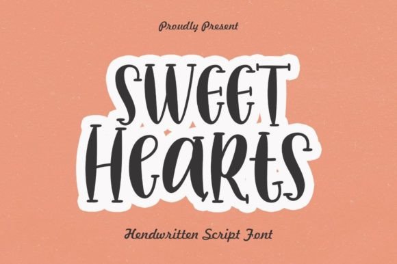 Sweet Hearts: A Script Font That Adds Elegance to Branding