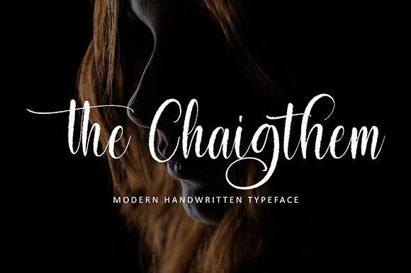 The Chaigthem: A Script Font That Elevates Your Brand